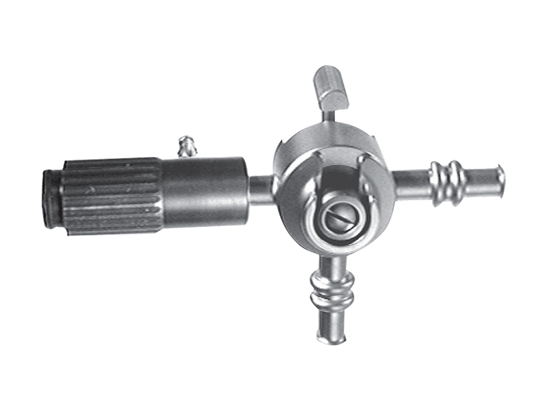 Maner cu valva pentru electrozi, 2 directii , adaptor pivotant, conector HF 