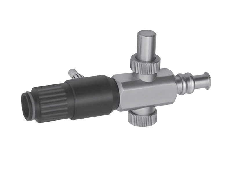 Maner cu valva trompeta pentru electrozi, adaptor pivotant, conector HF 