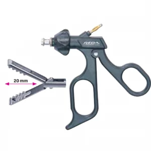 Pensa de prehensiune WAVE, actiune dubla, fenestrata, maner ergonmic, cu HF, pivotant, demontabil, falci 20mm, D5mm, L330mm 