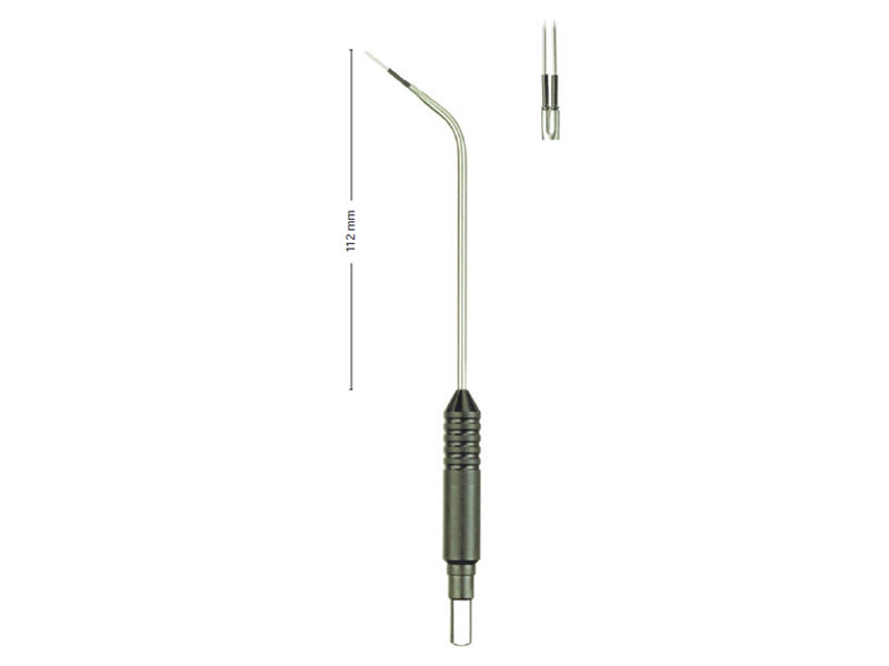 Electrod de coagulare BINNER, curb la 55grd, L19.5cm 