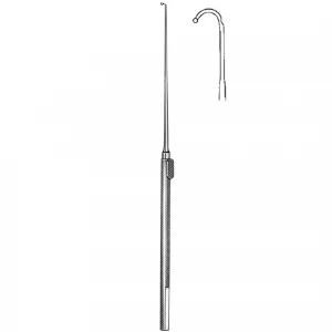 Ghid ligaturi YASARGIL, varf ascutit, L18.5cm (Fig 3) 