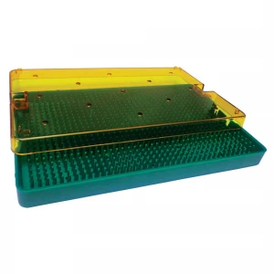 Tava sterilizare cu pad din silicon, 25x15x1.9cm 