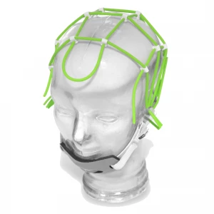 Casca EEG reglabila, grila, 6x4  rosie, adult L