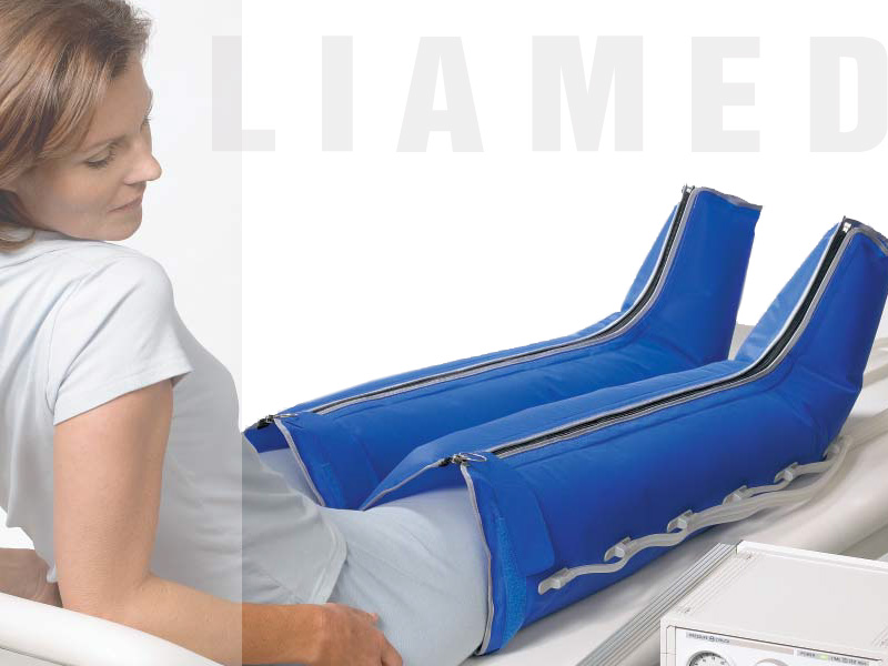 Manseta limfomasaj picior, 6 camere  marime M