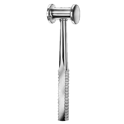 Ciocan metalic BERGMANN, 300g, D45mm, L24cm 