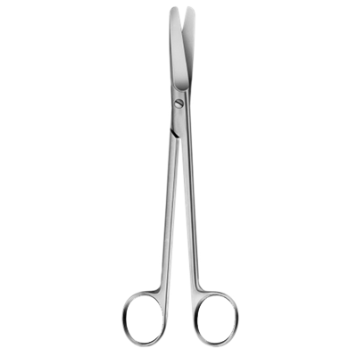 Foarfeca ginecologica SIMS,  dreapta, varf bont/bont, L20cm