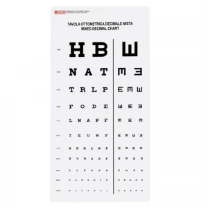 Optotip plansa mixt 28x56cm 