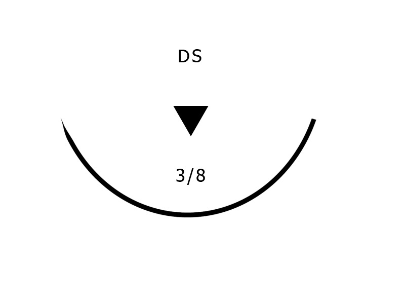 Ac chirurgical 3/8 taios  DS-14mm, set 12buc