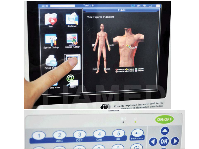 Electrocardiograf 1200G 