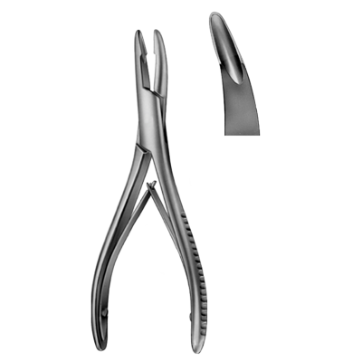 Rongeur pentru os MEAD, L16.5cm 