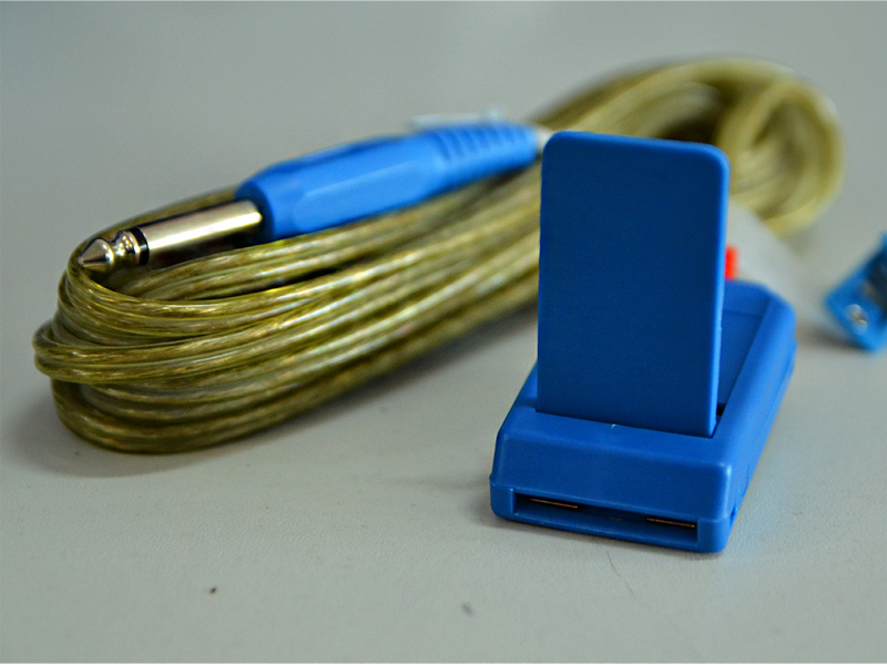 Cablu electrod masa, conexiune JACK, unica utilizare, L5m 