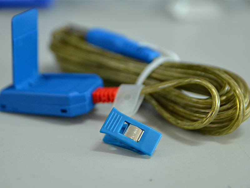 Cablu electrod masa, conexiune JACK, unica utilizare, L5m 