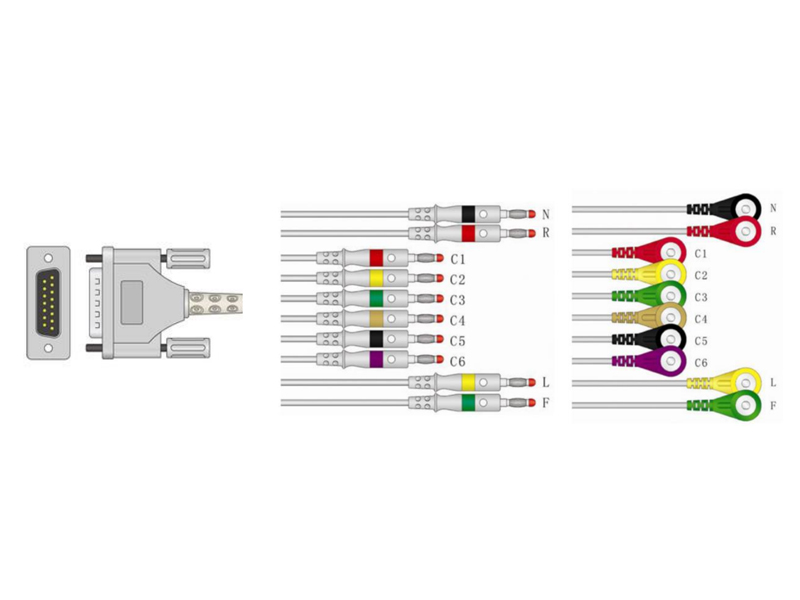 Cablu ECG pacient HP/Philips