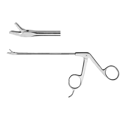 Perforator artroscopie, drept, varf 15grd in sus, maner standard cu suport degete, D3.4mm, L130mm 