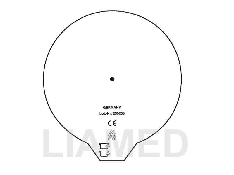 Filtru teflon rotund pentru container sterilizare, 2000 sterilizari, D190mm 