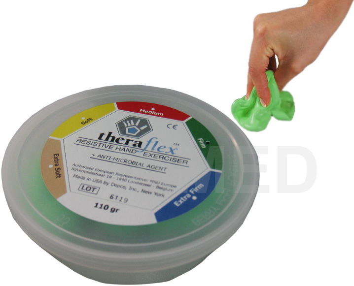 Pasta THERAFLEX, galbena, soft  113g