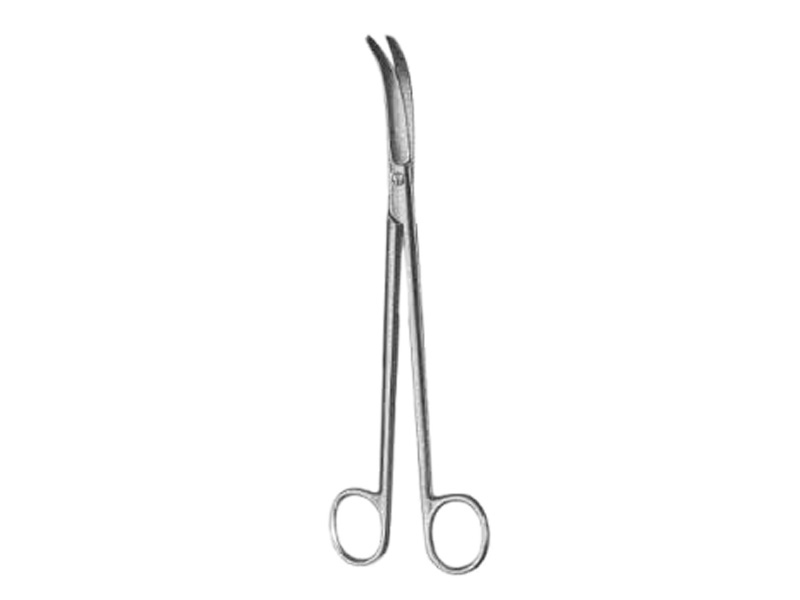 Foarfeca parametrium,  usor curbata, L22.5cm