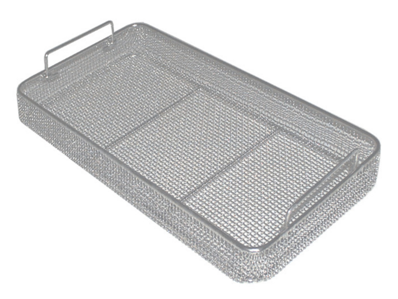 Cos instrumentar pentru container plat de sterilizare  405x250x100mm