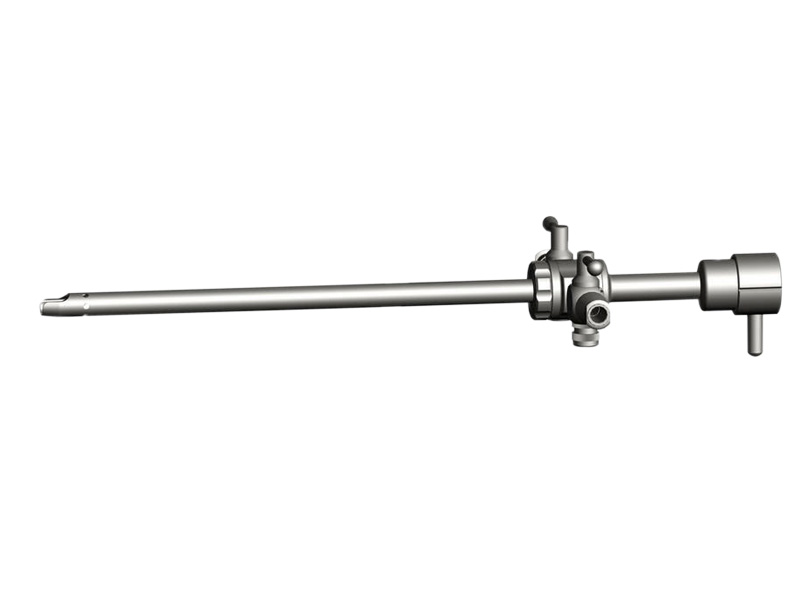Teaca exterioara artroscopie, 2 valve pivotante, unghi vedere 30grd, D2.7mm, L110mm 