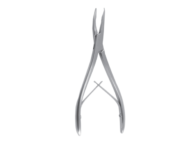 Rongeur pentru os BEYER, L18cm,  drept, 3mm