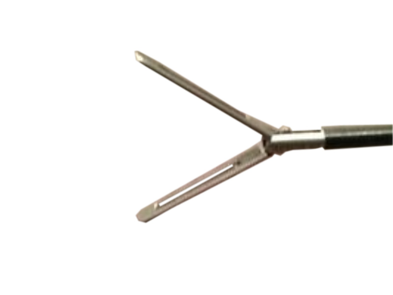 Pensa prehensiune DORSEY, fenestrata, maner standard cu clichet, cu HF, pivotant, demontabil, D5mm, L330mm 