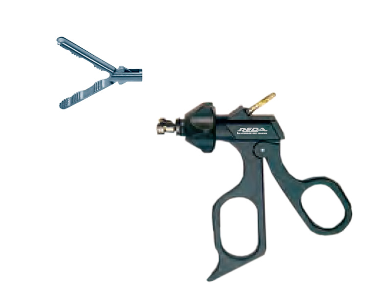 Pensa prindere MAXIGRIP, atraumatica, maner ergonomic, cu HF, pivotant, demontabil, D5mm, L330mm 