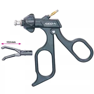 Pensa de prehensiune MIXTER, actiune dubla, maner ergonomic, cu HF, pivotant, demontabil, falci 17.5mm, unghiulara 45grd, D5mm, L330mm 