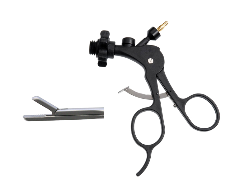 Portac, drept, cu TC, maner carbon, cu HF, pivotant, demontabil, D5mm, L450mm 