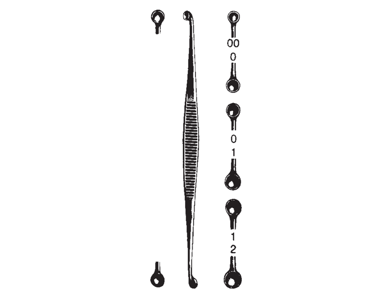 Chiureta osoasa MARTINI, L13.5cm  (Fig 00/0)