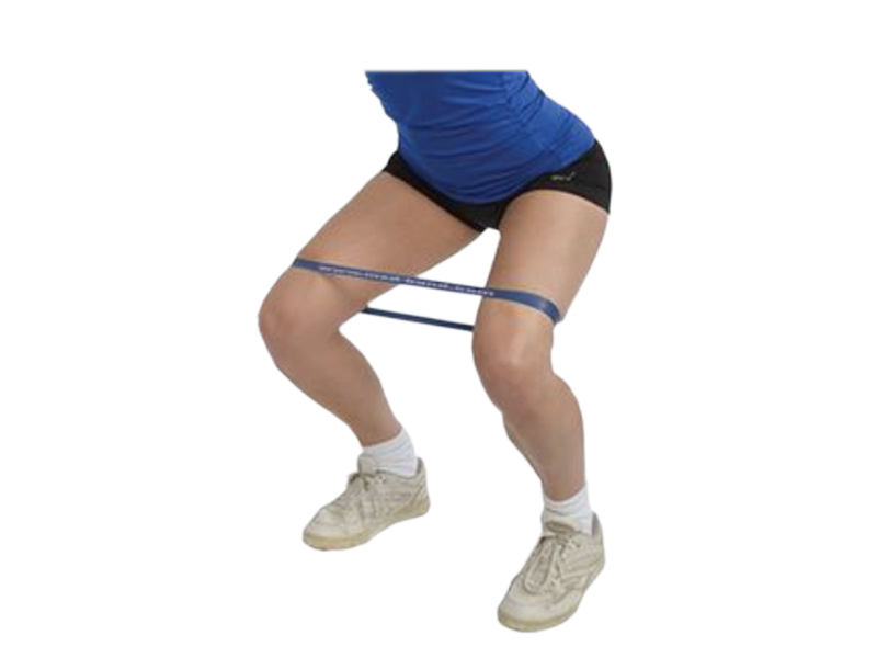 Banda elastica circulara MOVES LOOP, D30cm, set 10buc  albastra, rezistenta foarte mare