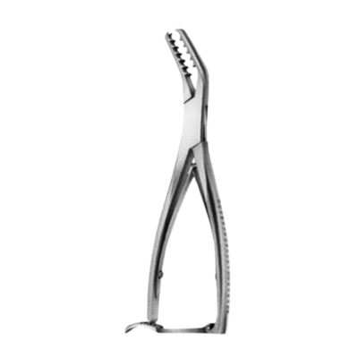 Forceps de prins oase SEMB cu clichet L19cm - 