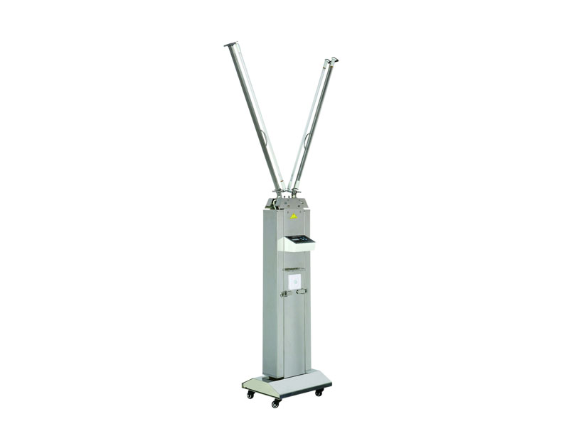 Lampa bactericida UV-C cu carucior inox, 4x30W 