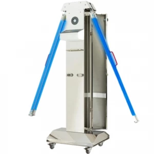 Lampa bactericida UV-C cu carucior inox, 4x30W 