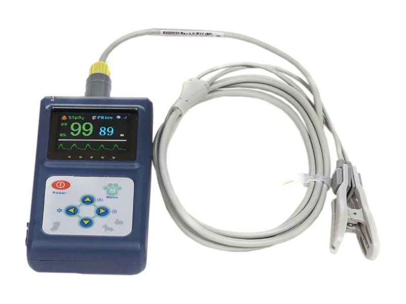 Pulsoximetru veterinar CMS60D-VET