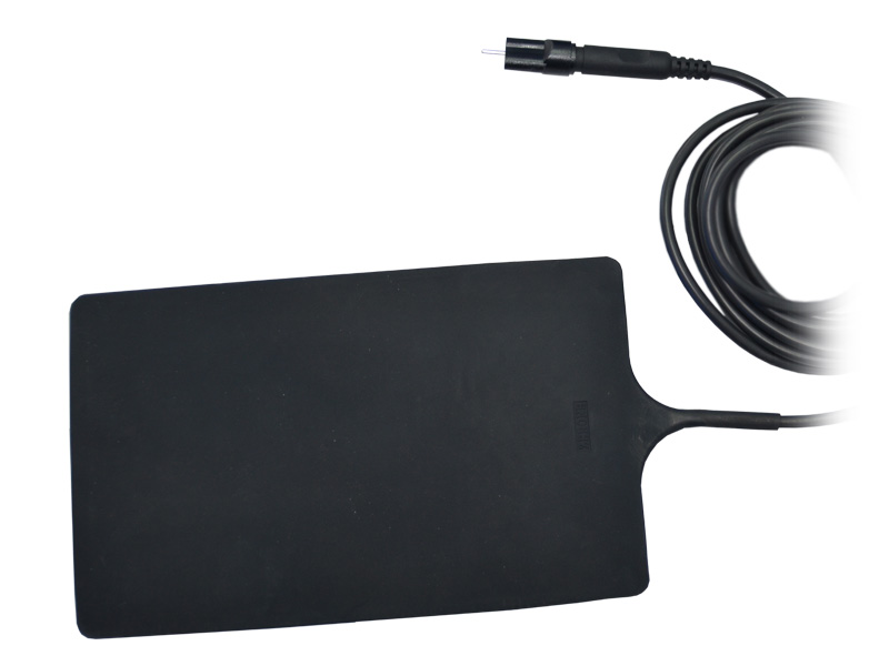 Electrod masa, silicon, conexiune Valleylab, 240x150mm 