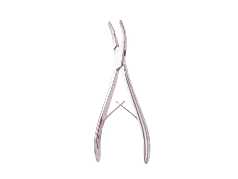 Rongeur pentru os OLIVECRONA, curb, varf 6mm, L20cm 