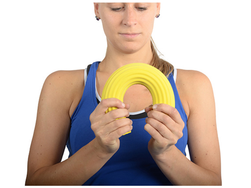 Bara MOVES, flexibila, 31x4.5cm  galbena, rezistenta mica