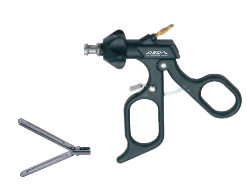 Pensa prehensiune DORSEY, maner ergonomic cu clichet, pivotant, demontabil, varf 40mm, D5mm, L330mm 