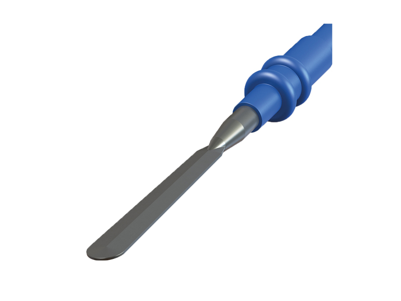 Electrod tip spatula autoclavabil conexiune 4mm, lama 2.4x20mm, L100mm