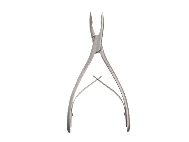 Rongeur pentru os CLEVELAND, curb, D3.5mm, L14cm 