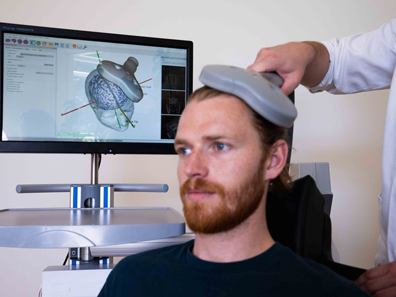 Neuronavigatie BrainTRACK pentru stimulator magnetic transcranian TMS 