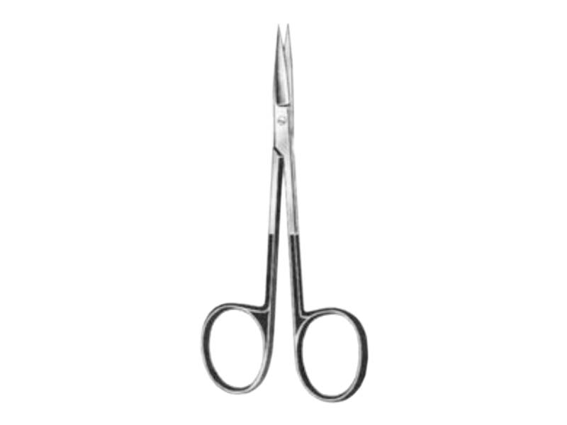 Foarfeca operatii IRIS, dintata, L11cm,  supercut, dreapta