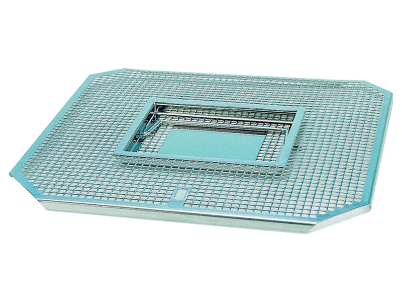 Capac perforat pentru cos de sterilizare,  380x240mm