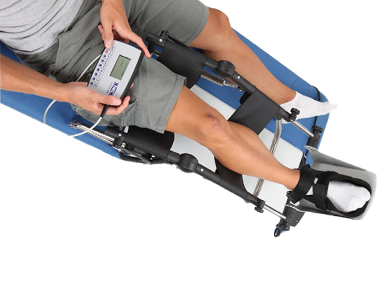 Aparat reabilitare pentru genunchi si sold FISIOTEK 3000 GS cu tastatura START-STOP 