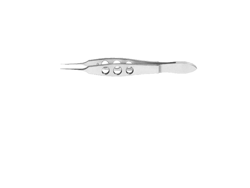 Forceps Bonn  cu maner lung 1x2 dinti, 0.12mm, titanium