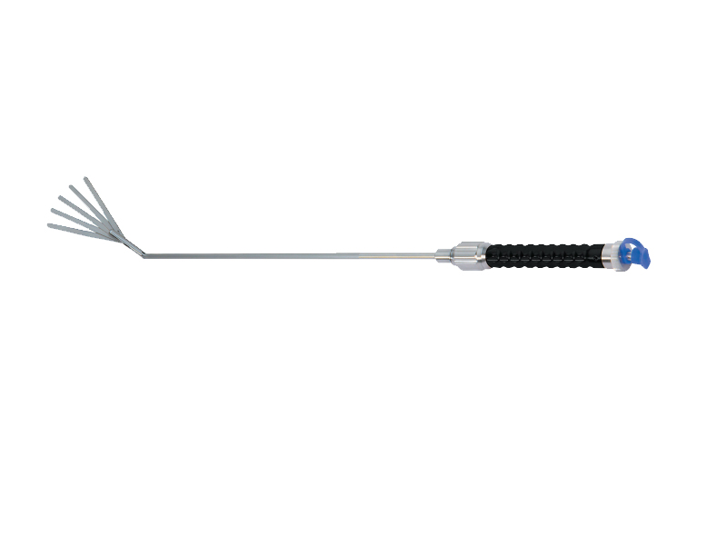 Endo-Retractor D 5mm cu 5 varfuri departabile, ajustabil, L 340mm, adaptor LL de curatare, departator 55mm 