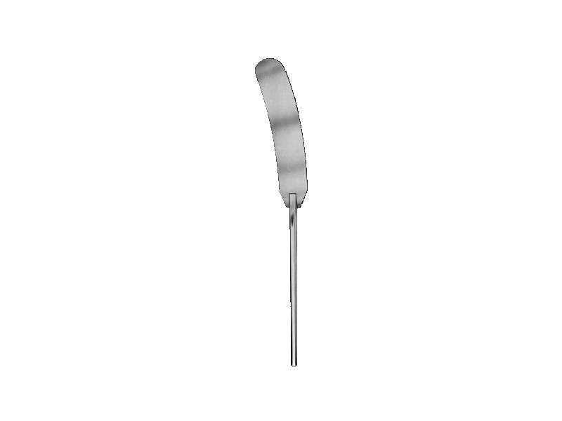 Spatula cerebrala HEIFETZ, maleabila  lungime totala 200mm, latime 14mm