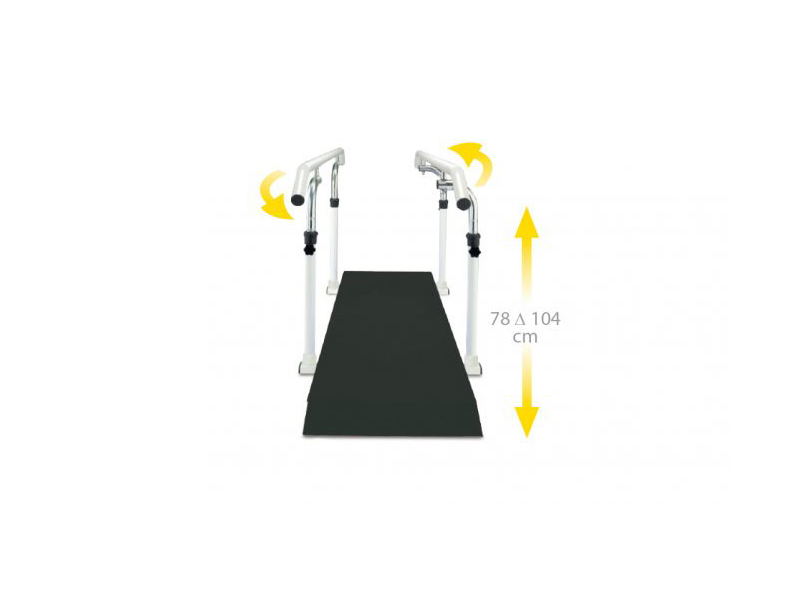 Bare paralele pivotante  L=250 cm