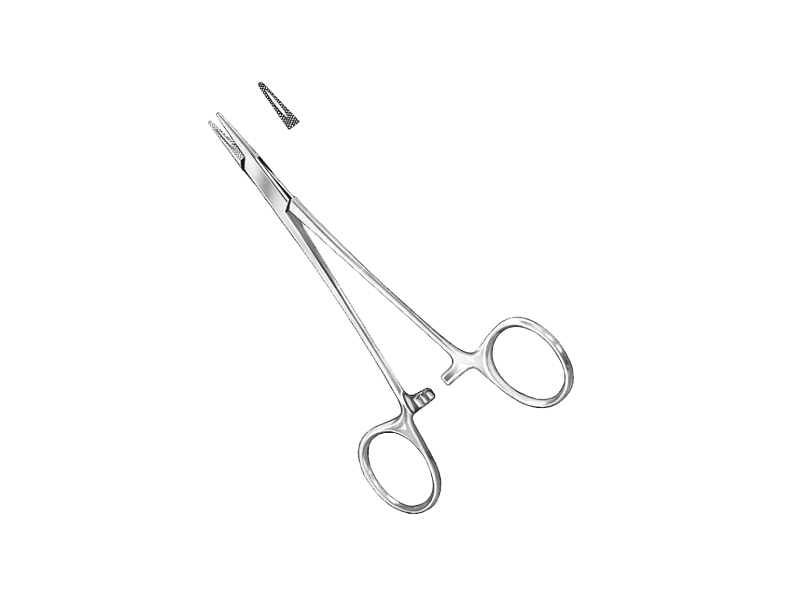 Portac HEGAR vascular cu TC, L18 cm 