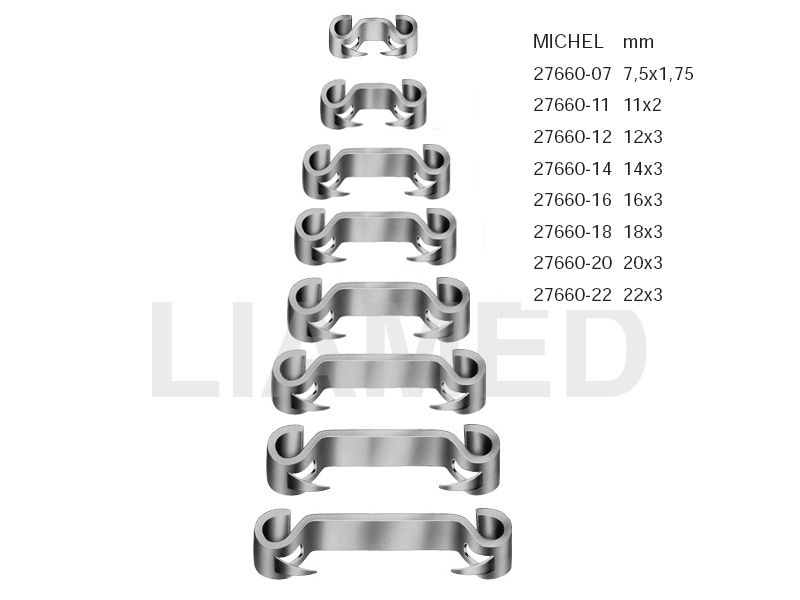 Cleme MICHEL, set 1000buc  7.5x1.75mm